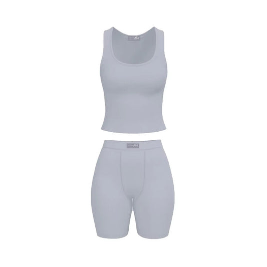 Gray Bae🩶 tank set
